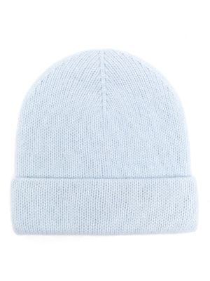 Warm-Me knitted cashmere beanie - Blue