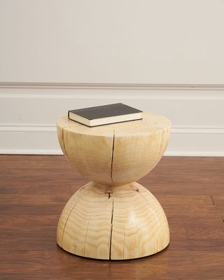 Warwick Curved Wood End Table