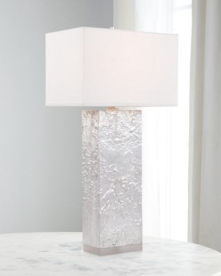 Washed Column Table Lamp