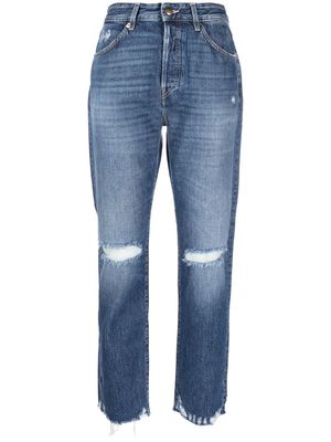 Washington Dee Cee Ranch distressed loose-fit jeans - Blue
