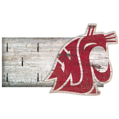 Washington State Cougars 6" x 12" Mounted Key Holder