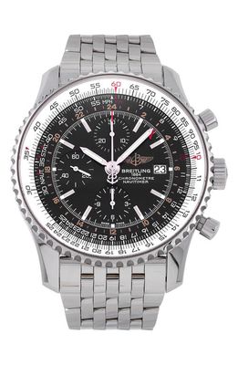 Watchfinder & Co. Breitling Preowned Navitimer Chronograph GMT 46 Bracelet Watch