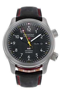 Watchfinder & Co. Bremont Martin Baker Preowned Automatic Leather Strap Watch