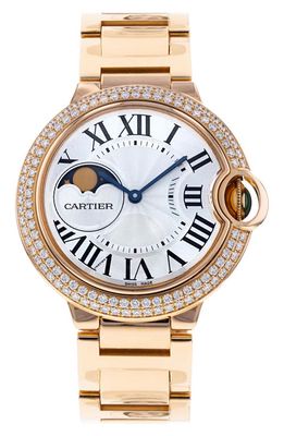 Watchfinder & Co. Cartier Preowned Ballon Bleu Diamond Bracelet Watch