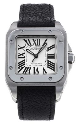 Watchfinder & Co. Cartier Preowned Santos 100 Watch