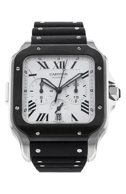 Watchfinder & Co. Cartier Preowned Santos De Cartier Watch