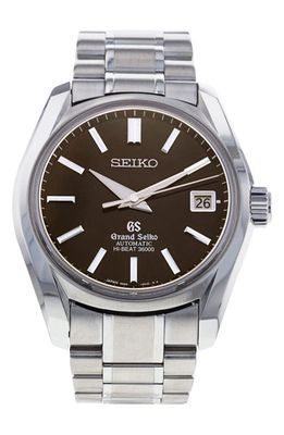 Watchfinder & Co. Grand Seiko Hi-Beat Preowned Bracelet Watch in Steel