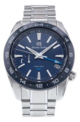 Watchfinder & Co. Grand Seiko Preowned GMT Sport Bracelet Watch in Steel
