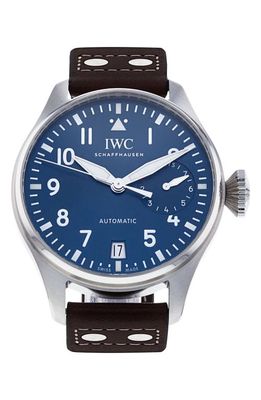 Watchfinder & Co. IWC Preowned Big Pilot's Leather Strap Watch