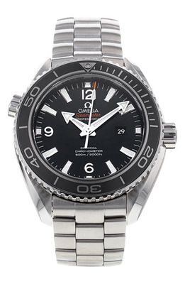 Watchfinder & Co. Omega Preowned Seamaster Planet Ocean Co-Axial Master Chronometer Watch