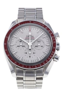Watchfinder & Co. Omega Preowned Speedmaster Moonwatch Bracelet Chronograph Watch