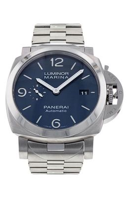 Watchfinder & Co. Panerai Preowned 2022 Luminor Marina Automatic Bracelet Watch
