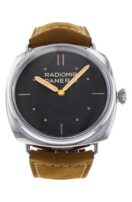 Watchfinder & Co. Panerai Preowned Radiomir Manual Leather Strap Watch