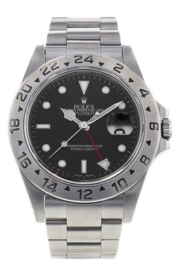 Watchfinder & Co. Rolex Preowned 2004 Explorer II Automatic Bracelet Watch