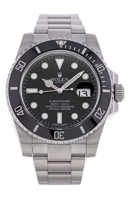 Watchfinder & Co. Rolex Preowned 2010 Submariner Automatic Bracelet Watch
