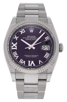 Watchfinder & Co. Rolex Preowned Datejust Automatic Bracelet Watch