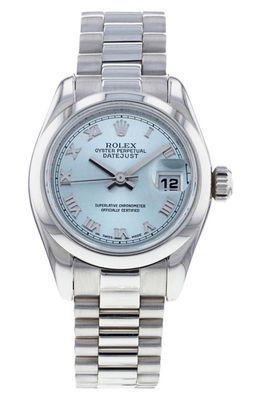 Watchfinder & Co. Rolex Preowned Datejust Lady Bracelet Watch
