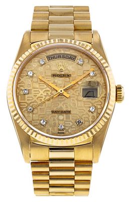 Watchfinder & Co. Rolex Preowned Day-Date Bracelet Watch