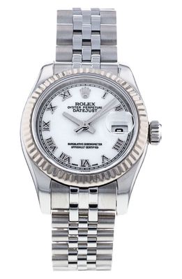 Watchfinder & Co. Rolex Preowned Lady DateJust Bracelet Watch