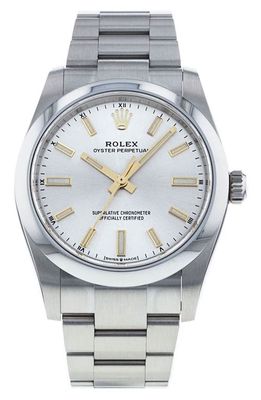 Watchfinder & Co. Rolex Preowned Oyster Perpetual Date Bracelet Watch in Steel