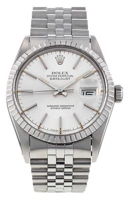 Watchfinder & Co. Rolex Preowned Oyster Perpetual Datejust Bracelet Watch in Steel