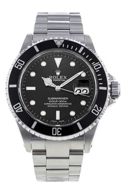 Watchfinder & Co. Rolex Preowned Submariner Automatic Bracelet Watch