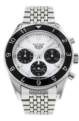 Watchfinder & Co. Tag Heuer Preowned Autavia Chronograph Bracelet Watch