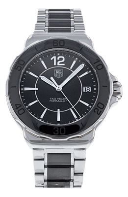 Watchfinder & Co. Tag Heuer Preowned Formula 1 Bracelet Watch in Ceramic/Steel