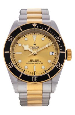 Watchfinder & Co. Tudor Preowned Black Bay Bracelet Watch