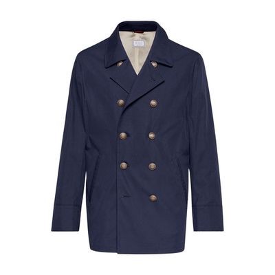 Water-resistant pea coat