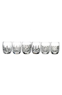 Waterford Connoisseur Set of 6 Lead Crystal Tumblers