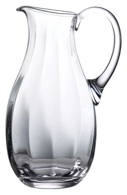 Waterford Elegance Optic Lead Crystal Pitcher in Clear