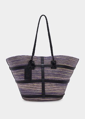 Watermill Large Straw Tote Bag