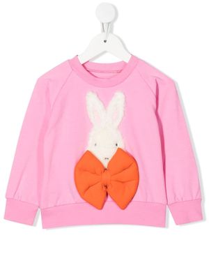 WAUW CAPOW by BANGBANG Bunny Bow sweatshirt - Pink