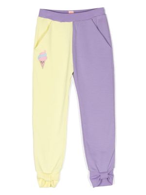 WAUW CAPOW by BANGBANG Hope colour-block track pants - Yellow