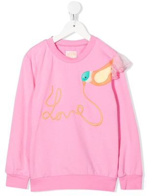 WAUW CAPOW by BANGBANG Lucia Love sweatshirt - Pink