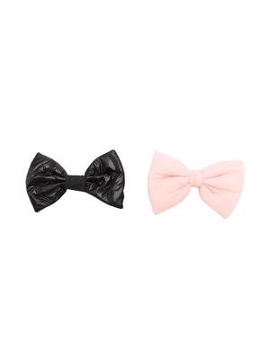 WAUW CAPOW by BANGBANG Olga bow hairband 2 pack - Pink