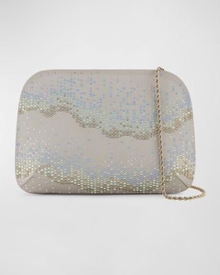 Wave Swarovski Crystal Clutch Bag
