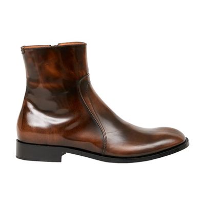 Waxed Leather Boots