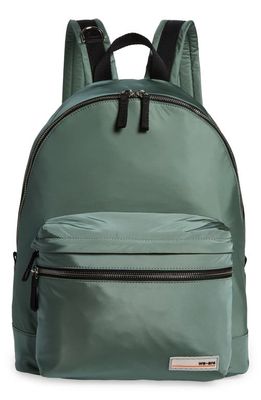 WE-AR4 The Packed Nylon Backpack in Earth Green 