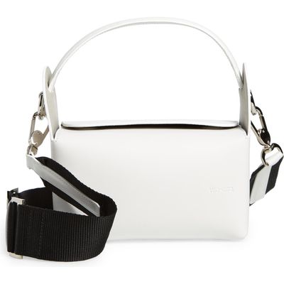 WE-AR4 The Pastry Box Handbag in Optic White 