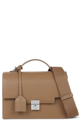 WE-AR4 The Retro Trunk Crossbody Bag in Caffe