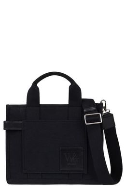 WE-AR4 The Street 29 Canvas Tote in Black 