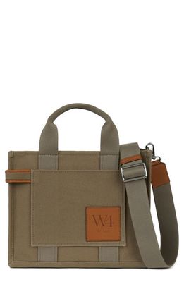 WE-AR4 The Street 29 Canvas Tote in Sage 