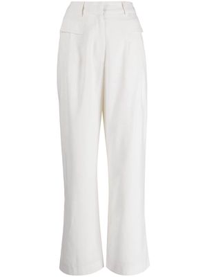 We Are Kindred Arata high-waisted straight-leg trousers - White