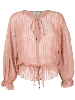 We Are Kindred Aurora long-sleeved blouse - Pink