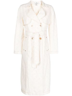 We Are Kindred Beatrix double-breasted trench coat - White