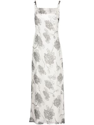 We Are Kindred Cerelia floral-print maxi dress - White