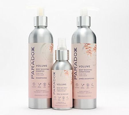 WE ARE PARADOXX Volume Shampoo, Conditioner & Blow Dry Spray