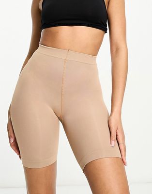 We Are We Wear anti-chafing shorts in beige-Neutral